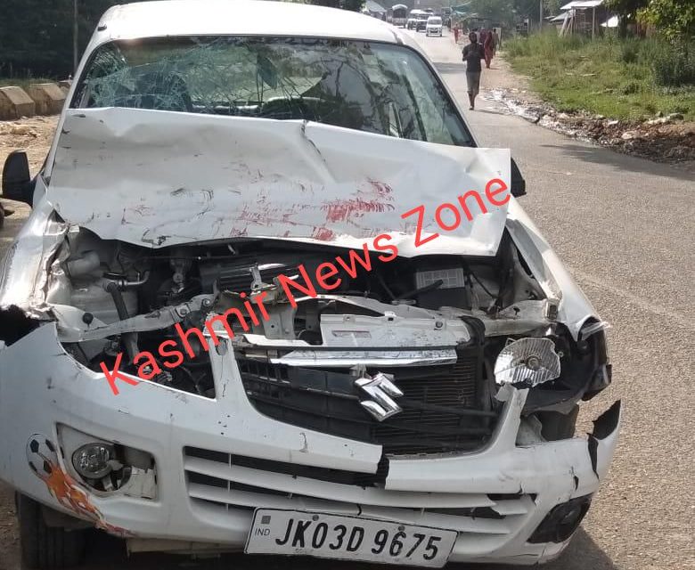 Three persons injuried in road accident at Kokernag