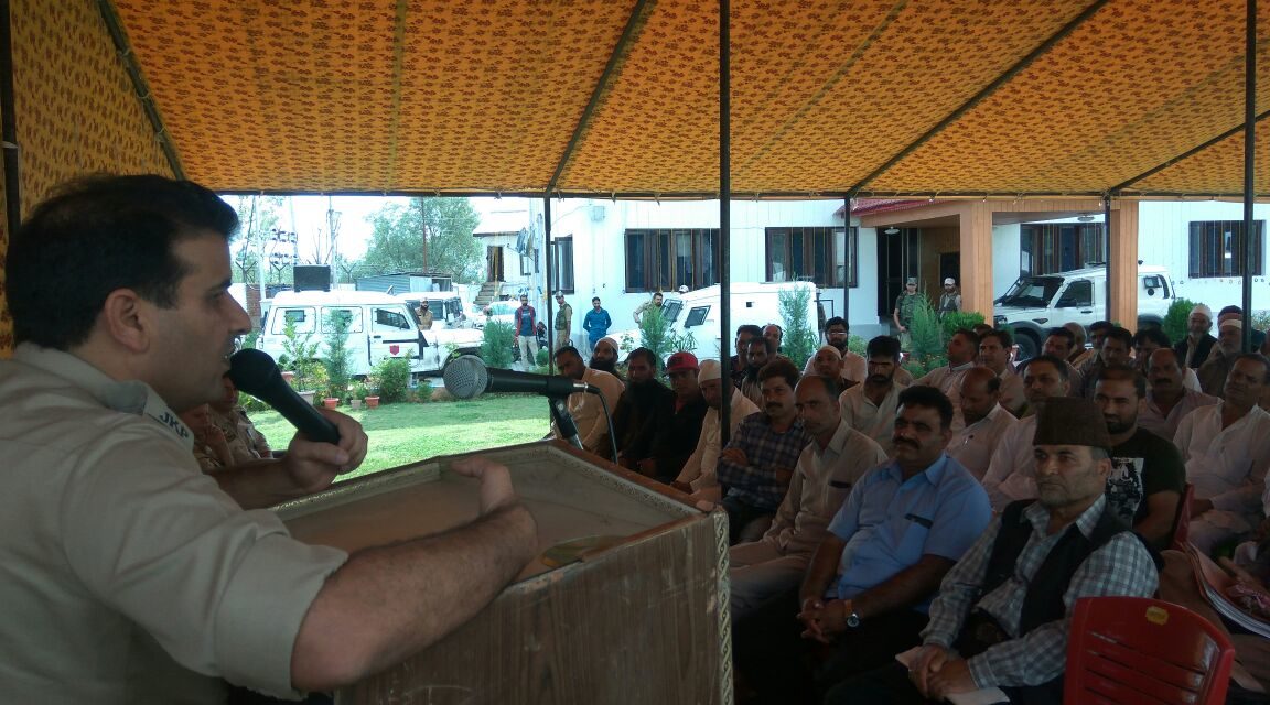Police Community Participation Group meeting held In Ganderbal