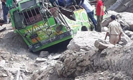 Five dead, eight injured after landslide hits passenger vehicle in Kishtwar