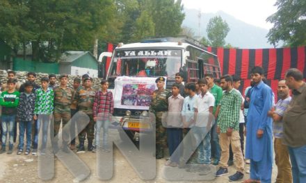 J&K students taken on a capacity building tour to Chandigarh by Indian Army