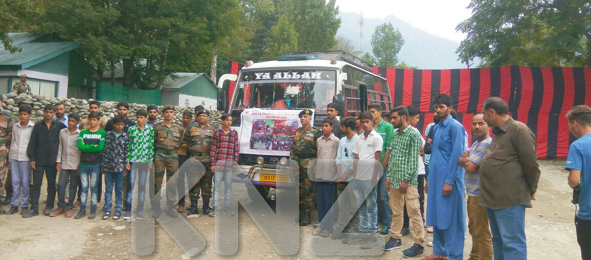 J&K students taken on a capacity building tour to Chandigarh by Indian Army
