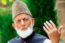 Geelani condemns killing spree and CASOs in South Kashmir
