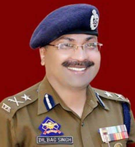 DGP S.P Vaid Transferred, Shri Dilbag Singh Is New DGP Of Police.