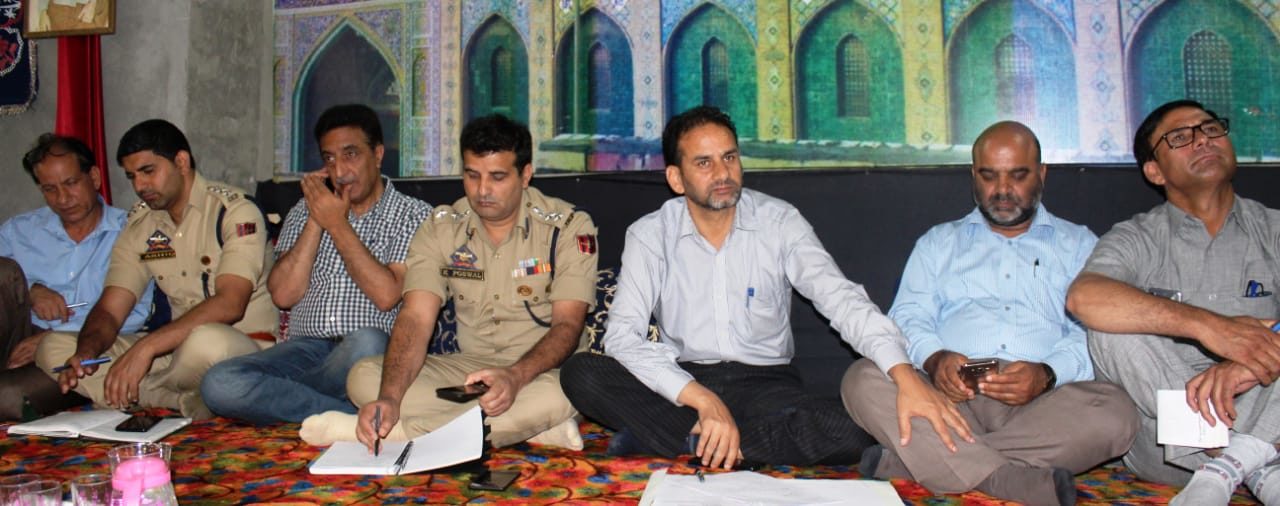 ADC G’bal visits Dab, reviews Muharram arrangements in the area