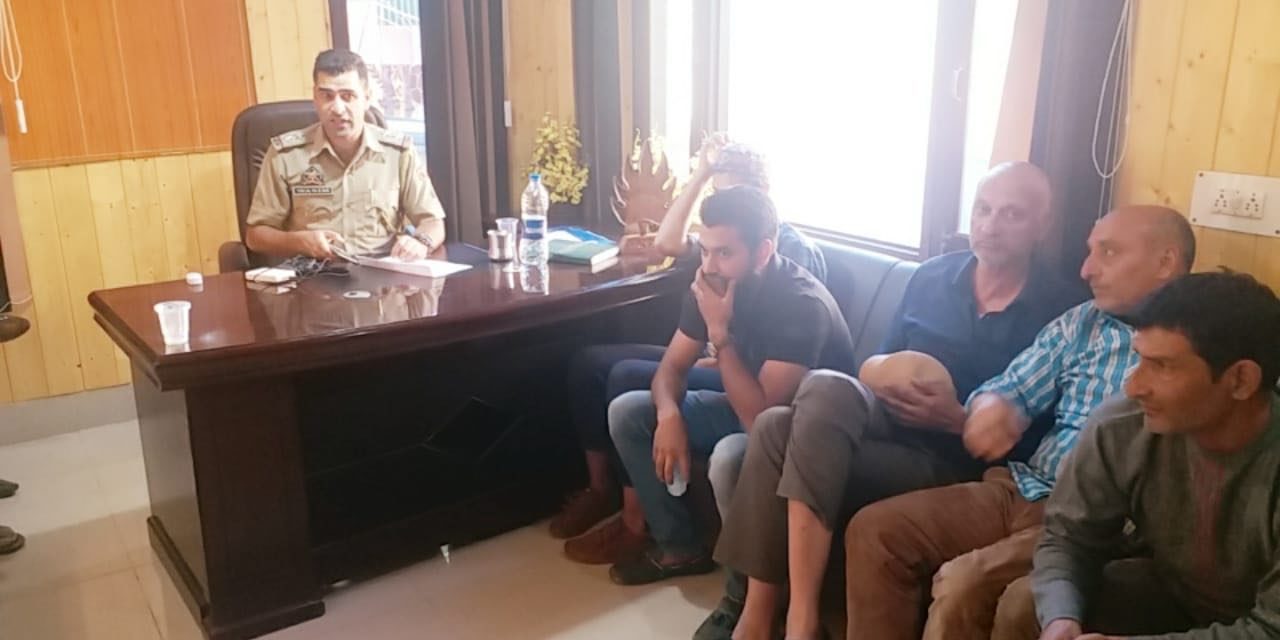 PCPG meeting held at Police Station Nowhatta