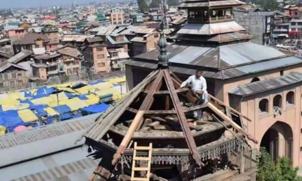 Jamia Masjid Srinagar restoration work commences, facelift after 250 years