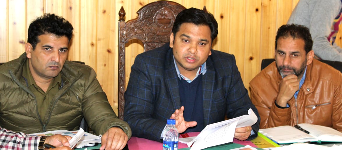 DEO Ganderbal reviews preparedness for Panchayat elections