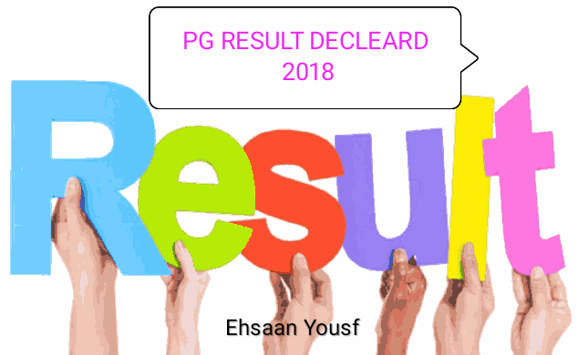 KU: PG ENTRANCE TEST 2018 RESULT DECLARED