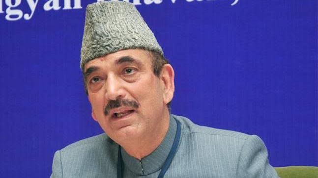 Assembly dissolved: Azad speaks out