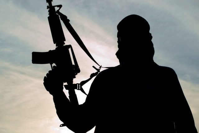 Dozens of militants offer gun salute to their associate in South Kashmir’s Shopian