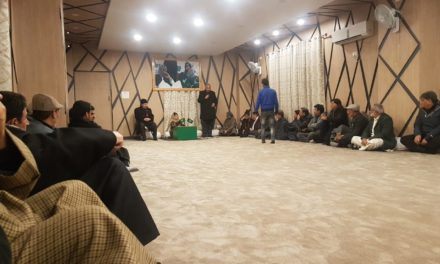 PDP crucial meeting going on in Srinagar, Muzaffar Beigh present