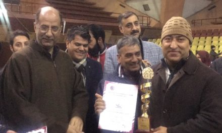 Kashmir open badminton championship concludes at Sheri-Kashmir Indoor  Stadium