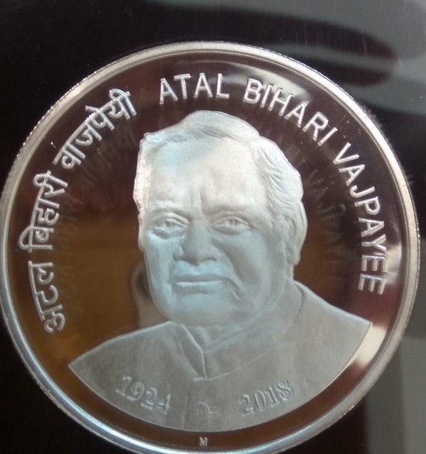 PM Modi Releases Rs 100 Coin In Memory Of Atal Bihari Vajpayee