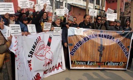 ‘Nothing Koshur in Kashir channel’: Kashmir artists protest ‘hijacking’ of TV channel