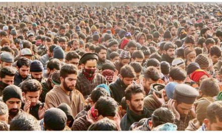 Pro-freedom slogans, dirges, wedding songs mark funeral prayers of slain militant teenagers in north Kashmir’s Hajin