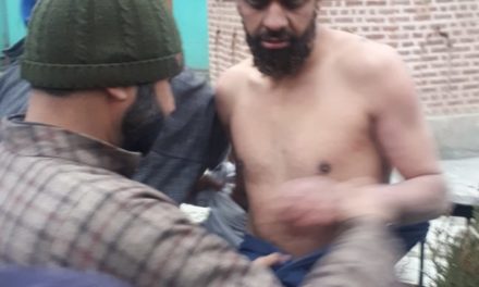 Unknown Persons Damage Shrine At Pahwoo Pulwama