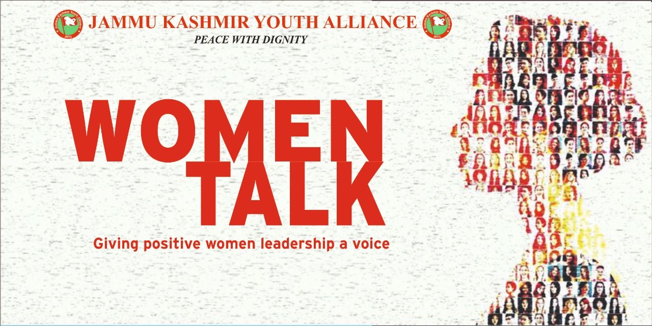 Jammu Kashmir Youth Alliance organised event on Women Talk at Cafe Fine Dine