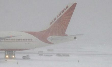 Intermittent snowfall in Kashmir hits flight operations at Srinagar airport