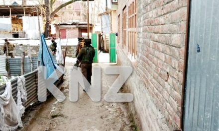 Forces launch search operation in Tral village