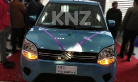 Jamkash Vehicleades Ganderbal unveils Big New WagonR