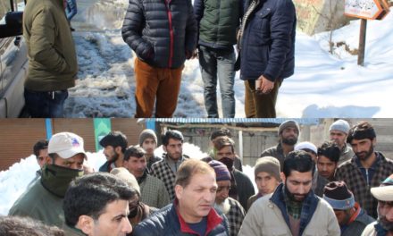 ADDC Ganderbal takes stock of post-snowfall situation in Kangan areas