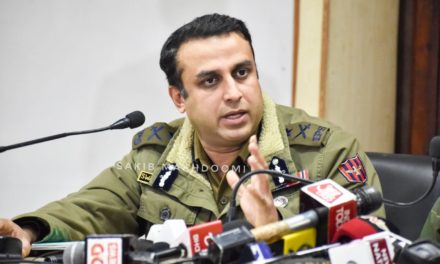 Signifiant dip in militant recruitment in Kashmir: IGP Pani