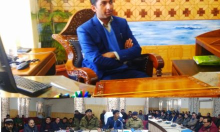 Anshul Garg (IAS) assumes charge as DC Kupwara