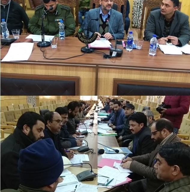 DEO Bandipora reviews election preparedness