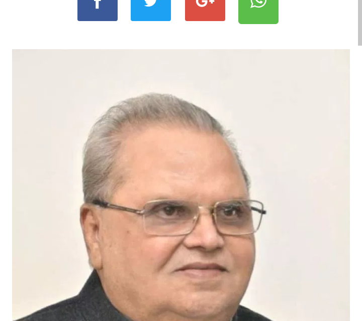 Jammu and Kashmir Governor Satya Pal Malik greets people on Nauroz, Holi