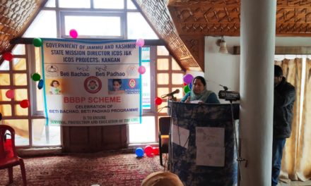 Awareness programme on Beti Bachao Beti Padhao held in Kangan