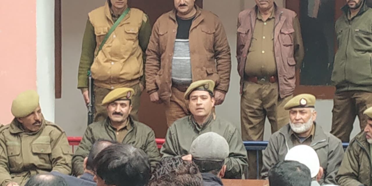 PCPG meet held at police station Ganderbal