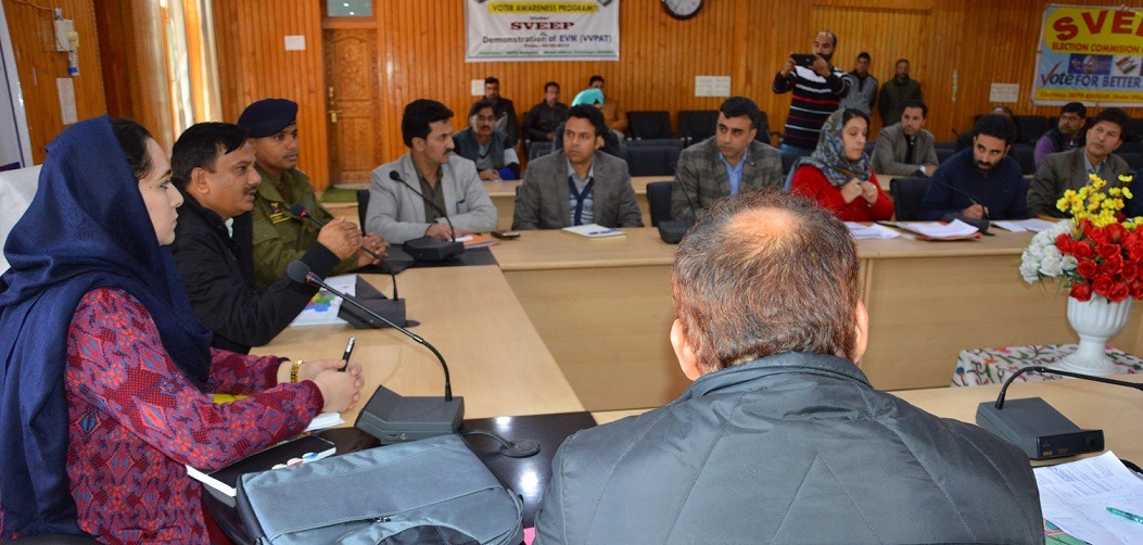 General Observer for 3 assembly segments of Budgam reviews election preparedness