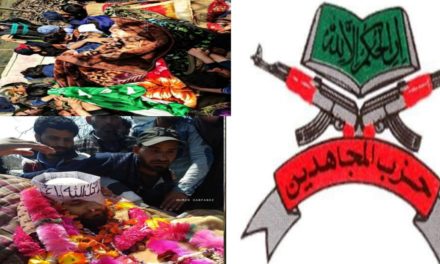 Hizb pays tribute to slain Shopian militants