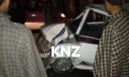 Three injured after two cars collide with each other on Srinagar-Leh highway at Preng Kangan