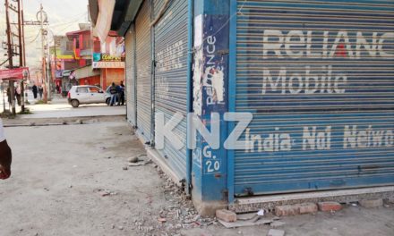 Complete shutdown continued for the third consecutive day in Nunner Ganderbal