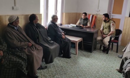 Police public meeting held at Police Station Mattan