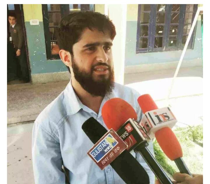 Future vision Tral alumni Asrar Ul Haq authored his first book