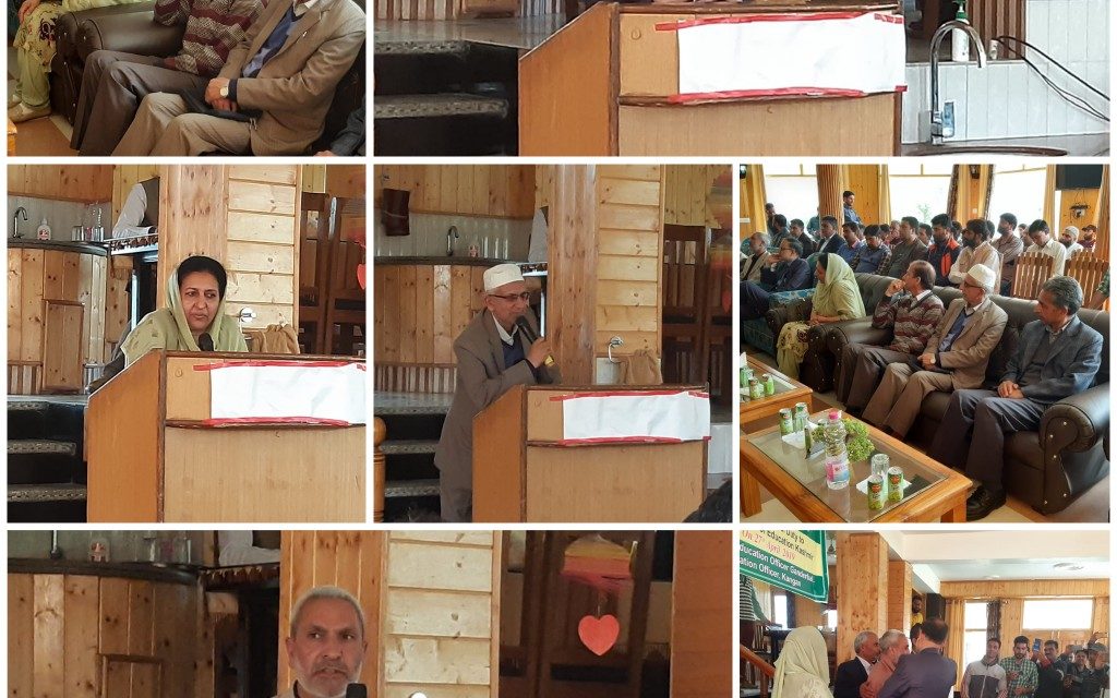 Education dept Ganderbal bids farewell to OSD DSEK Mir Sonaullah