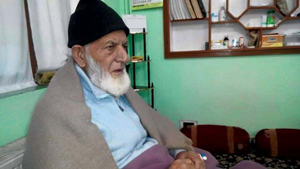 Syed Ali Geelani admitted in SKIMS’ ICU, Stable
