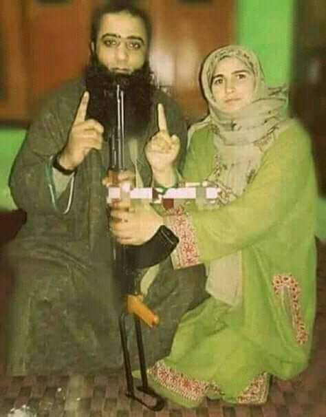 Slain Shopian militant’s wife loses battle with tumour