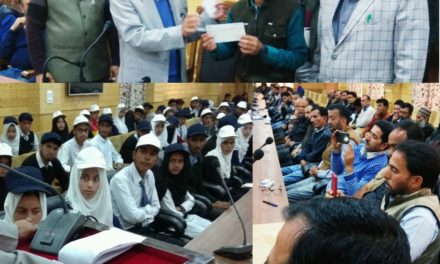 CEO Bandipora interacts with School representatives