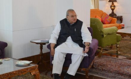Governor chairs high level meeting at Raj Bhavan, reviews security situation