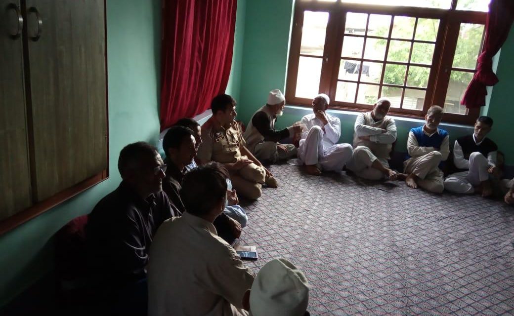 Srinagar police organizes PP Meet at PS Pantha Chowk