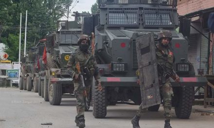 Encounter likely as forces launched cordon in Sopore village, internet suspended
