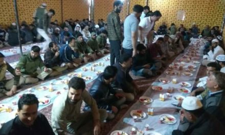 Ganderbal Police Organised “Iftar Party” In District Police Line Ganderbal