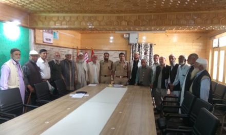 District Police Ganderbal Hold Meet Of Retired Police Officers,officials