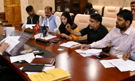 DC Ganderbal review AADHAR Seeding, POS Transactions, Stock position in district