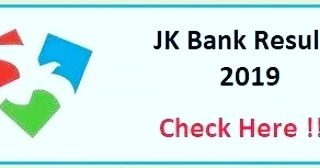 J&K Bank Result declared Probationary Officer