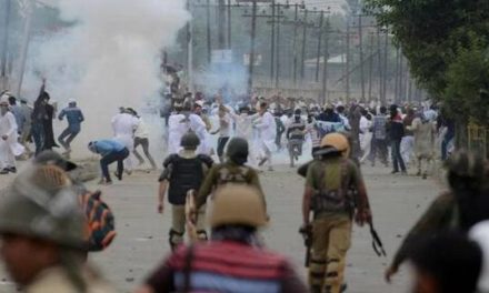 Clashes erupt after forces lay siege to Rathsun village of Tral in south Kashmir’s Pulwama