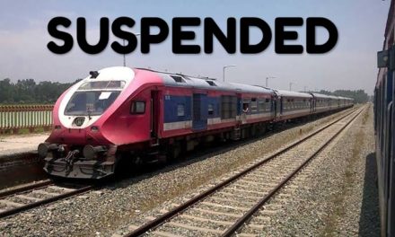 Train service remain suspended for second consecutive day